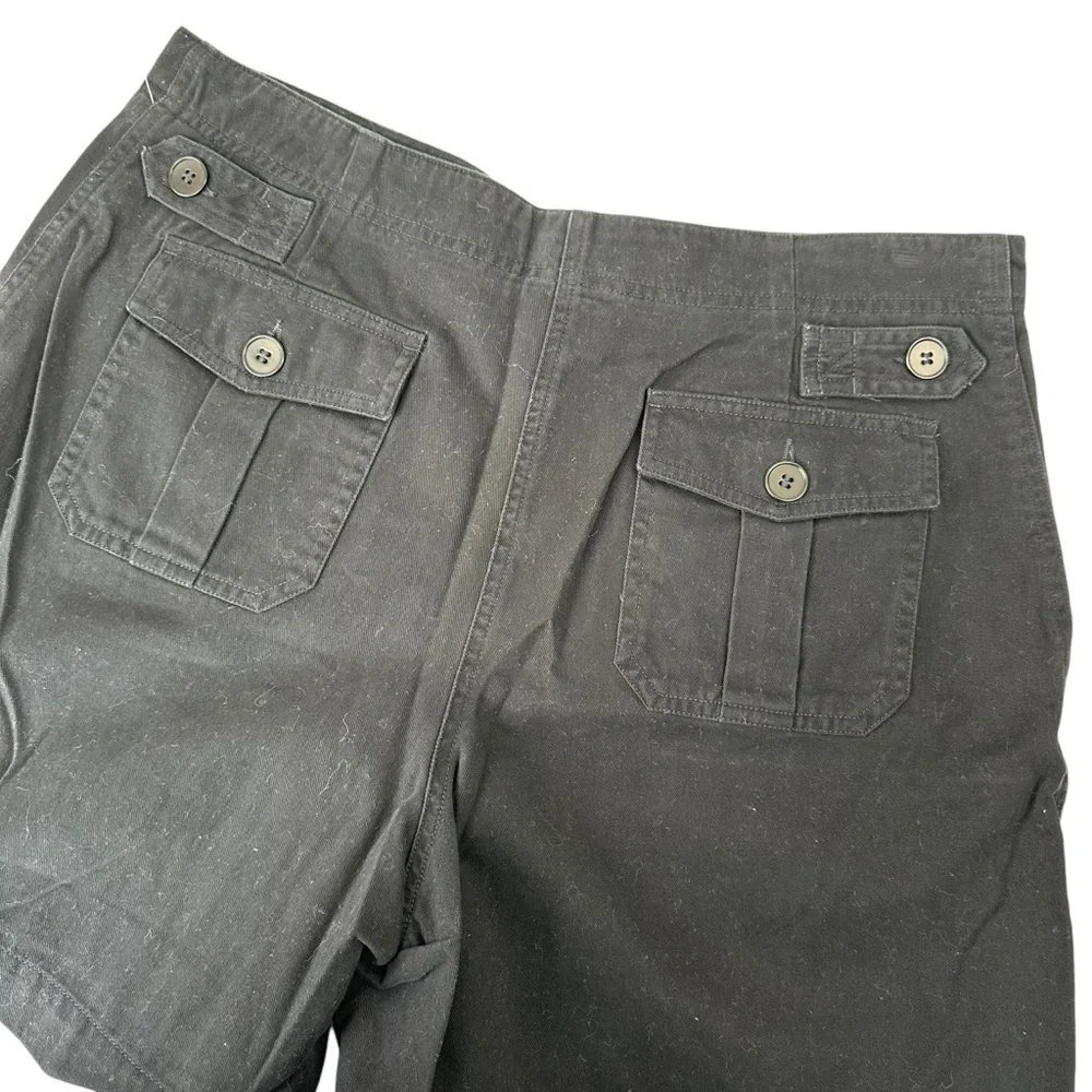 Jones New York Sport Black Cargo Shorts, 12